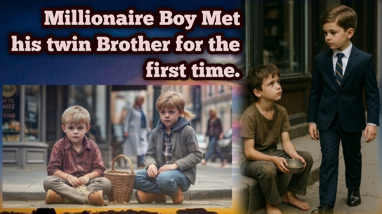 Topic: Rich Twin Meets His Poor Identical Brother for the First Time | Heart-Touching Reunion"