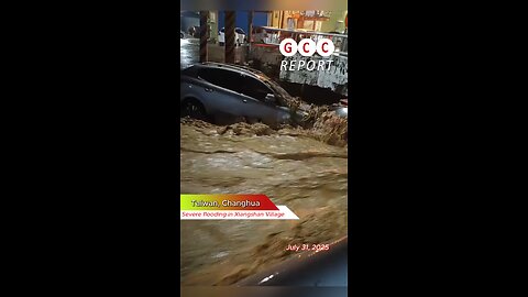 #Taiwan #flood #rainstorm #Changhu #weather #climate #destruction #anomaly #weather #climatechange