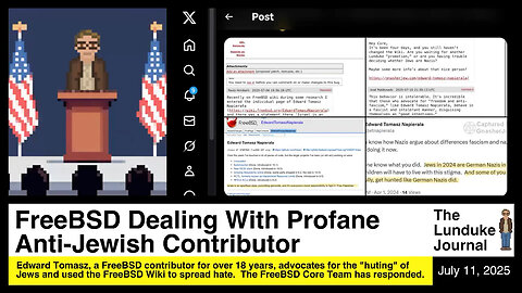 FreeBSD Dealing With Profane Anti-Jewish Contributor