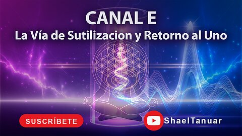 ✨🌌 Canal E – La Vía de Sutilización y Retorno al Uno 🔮🌀🌍🌟💎