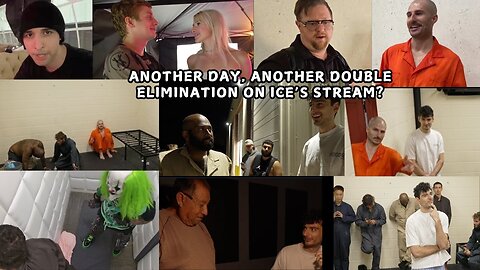 ANOTHER DOUBLE ELMINATION ON ICE POSEIDON'S PRISON STREAM?#iceposeidon #prison #kickstreaming
