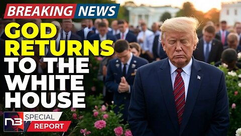 🚨BREAKING: White House Rose Garden TRANSFORMED For Stunning Event They Don't Want You To See!