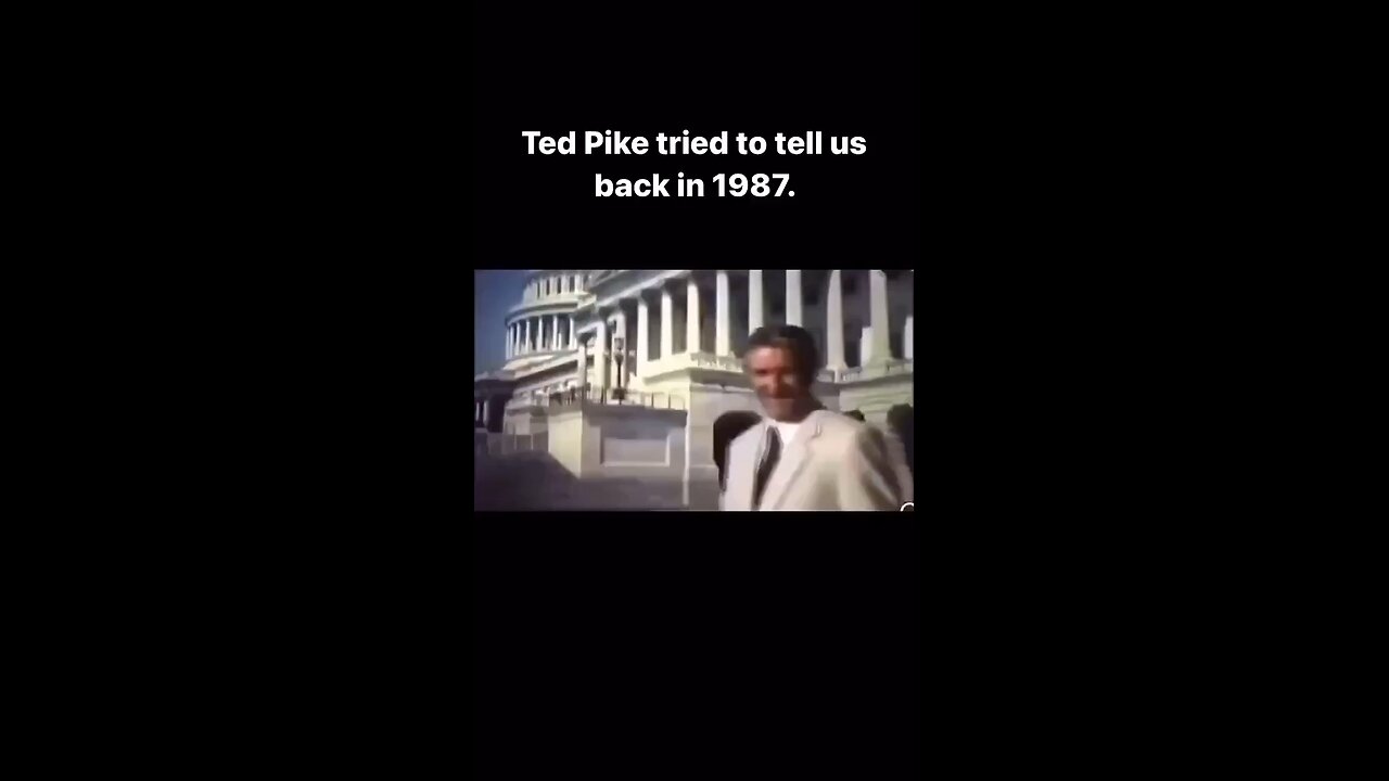 Ted Pike Warned Us In 1987 About Israel