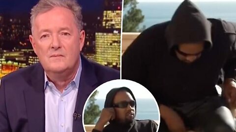 Kanye West Walks Out On Piers Morgan