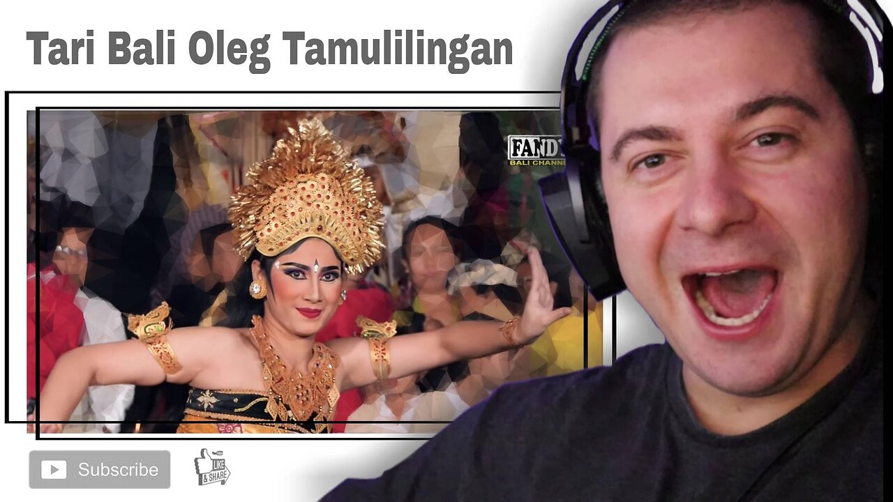 GAMER REACTS -Tari Bali Oleg Tamulilingan