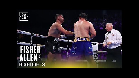 MASSIVE KO! Johnny Fisher vs Dave Allen 2 | Fight Highlights & Knockout Finish