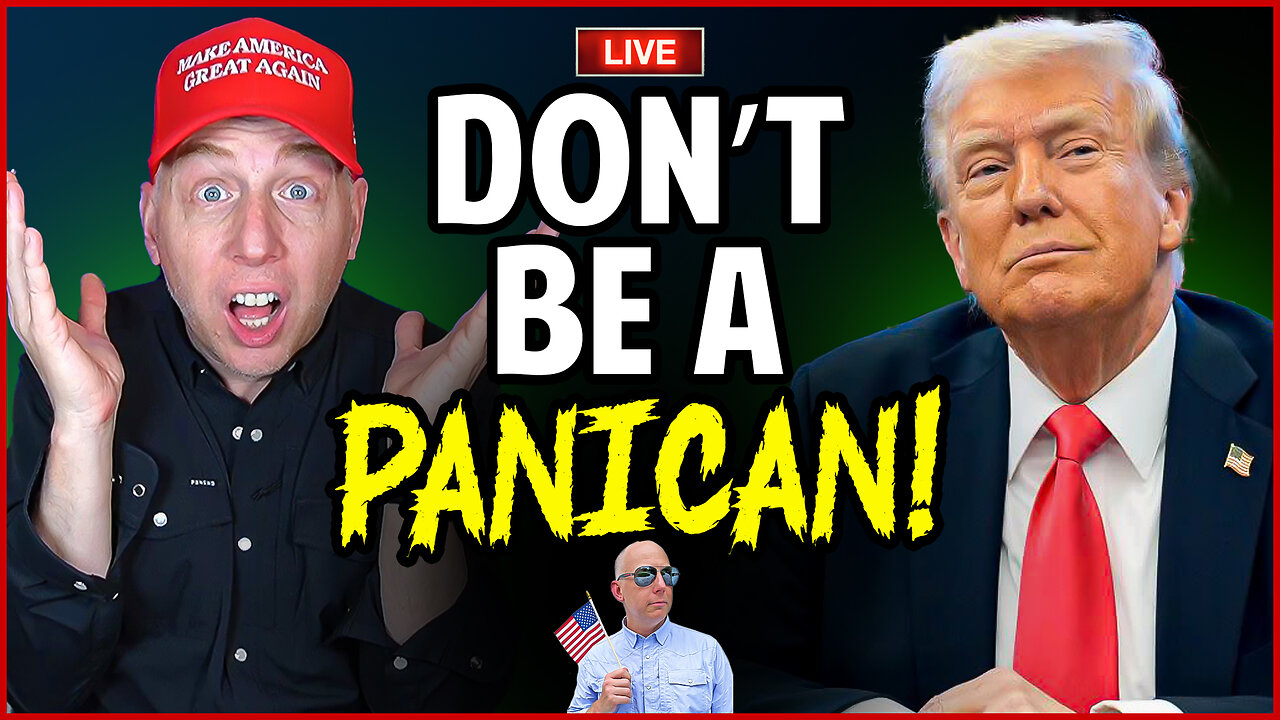 🔴 Trump Warns Republicans Not To Panic As Tariffs Take Effect