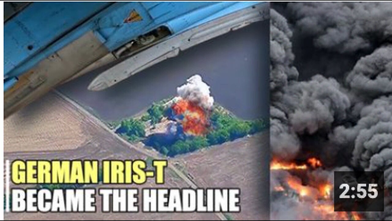 "Russian Jet Blows Up Ukraine's IRIS-T, Berlin Factory Erupts in Flames"