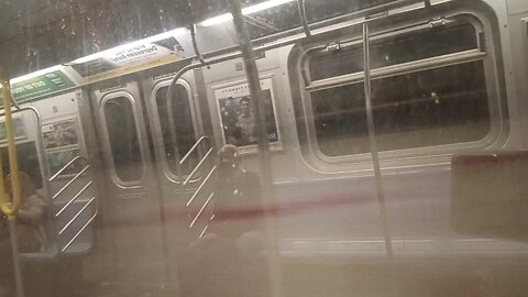 Jamaica Train from Flushing Ave going to the Dollar Store