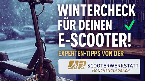 Wintercheck für deinen E-Scooter! ✅ Experten-Tipps von der Scooterwerkstatt #escooter #tipps