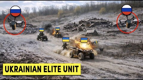 Wild Russian FPV Drone Hits Ukrainian Elite Unit