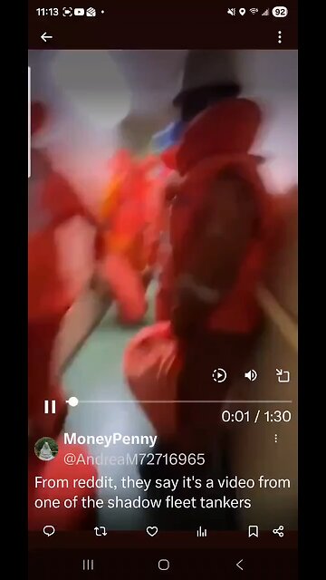 🇷🇺🇺🇦 The crew from Gambia-flagged tanker MT Kairos make