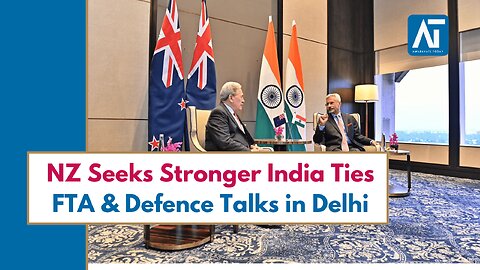 India Has Immense Potential: New Zealand Deputy PM Winston Peters in Delhi | AT World News
