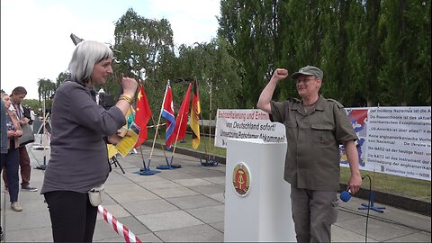 Solidarität am Tag des Sieges Berlin-Treptow 9. Mai 2025 #staatenlos.info