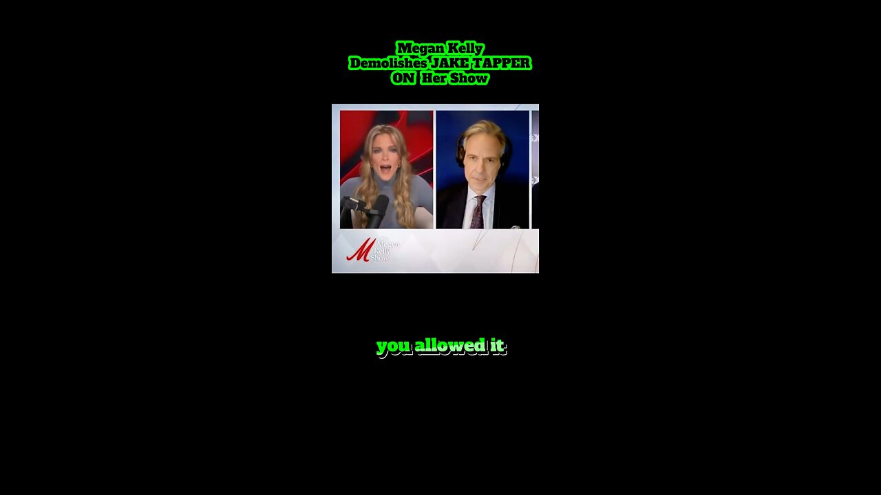 MEGYN KELLY DEMOLISHED JAKE TAPPER!