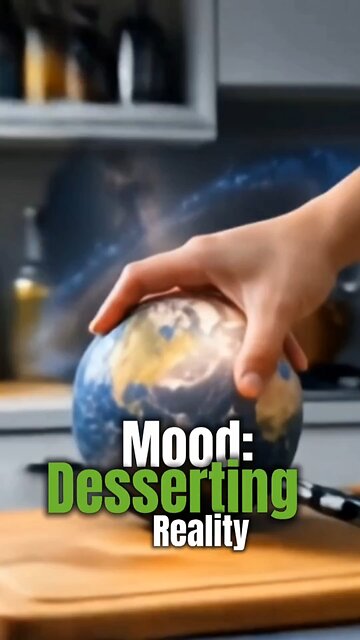 Mood: Deserting Reality When the universe serves cake, you don’t ask questions.