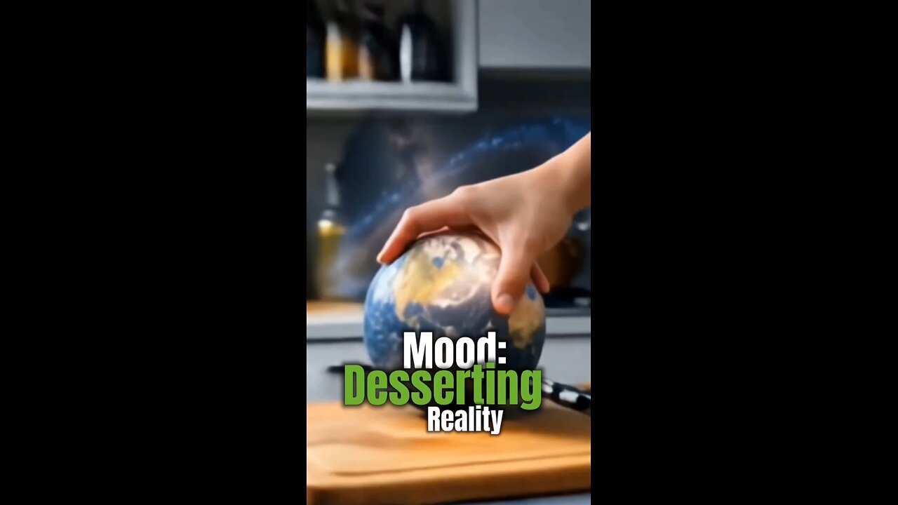 Mood: Deserting Reality When the universe serves cake, you don’t ask questions.