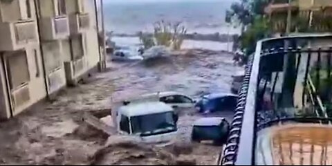 Torrential rains cause flooding, landslides in northern Italy