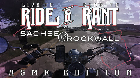 Ride & Rant | Vtwin Honda Shadow Aero VT750 | Sachse,TX | Rockwall, TX | ASMR Edition