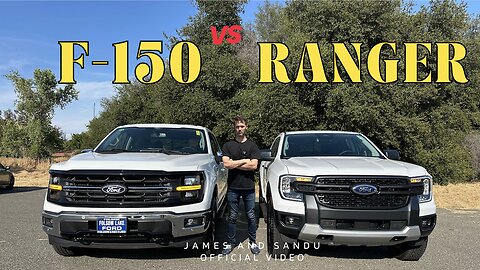 2025 Ford F-150 vs 2025 Ford Ranger. Full-size or Mid-size truck?
