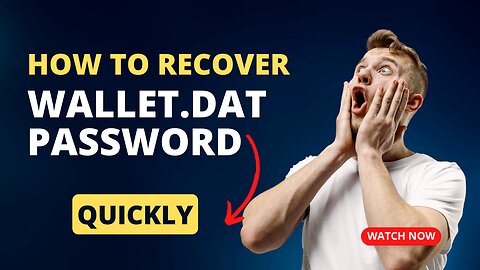 How to Recover Your Wallet.dat Password if You Lost it.