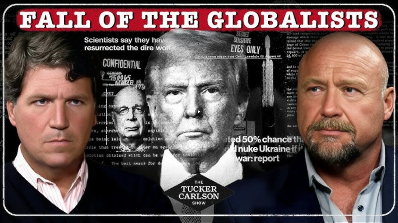 ⚫️🇺🇸 Full Interview: Alex Jones w/Tucker Carlson ▪️ Apr. 9, 2025 ▪️ Trump, Israel, Secret WW3 Plans, Infowars Reporter Assassination