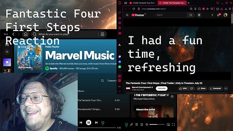 Fantastic Four First Steps Reaction With Jezza, I Enjoyed it, A Fun Time, Refreshing