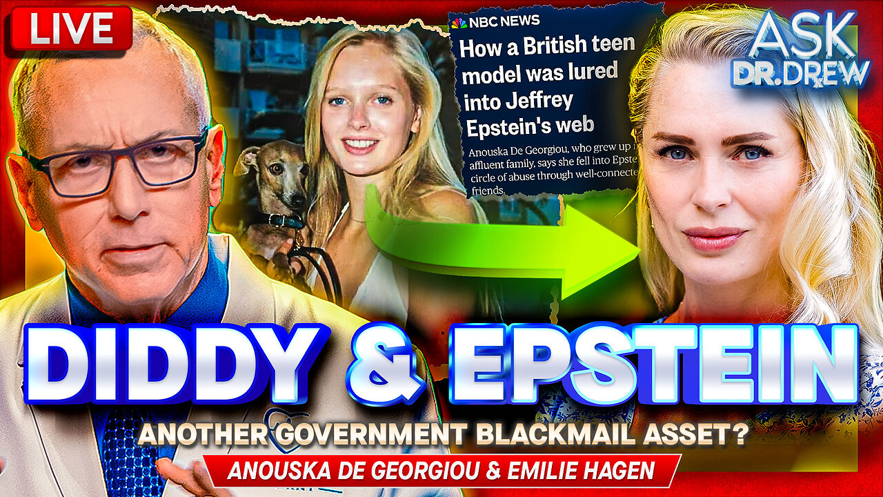 Epstein Accuser: Was Diddy A CIA Blackmail Asset? w/ Anouska de Georgiou & Emilie Hagen (LIVE From Sean "Diddy" Combs Trial in Manhattan) – Ask Dr. Drew