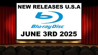NEW Blu-ray Releases [JUNE 3RD 2025 | U.S.A]
