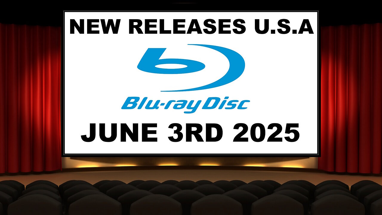 NEW Blu-ray Releases [JUNE 3RD 2025 | U.S.A]