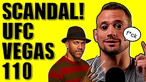 UFC VEGAS 110 Recap: James Krause CORRUPTION TIES, MORE EYE POKE CONTROVERSY