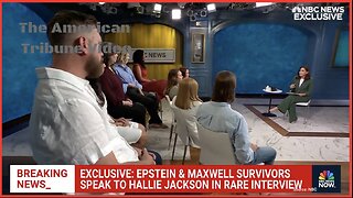 WATCH: Epstein Victims Vindicate Trump and Disappoint Woke NBC Host