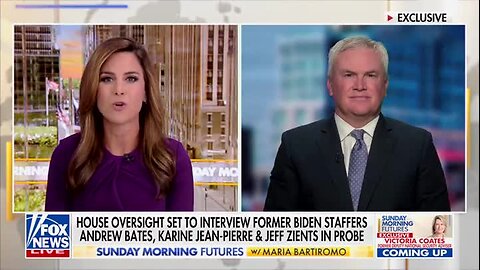 James Comer: We’re Trying to Find out Who’s Operating Biden’s Auto-Pen and They’re All Finger-Pointing at Other People