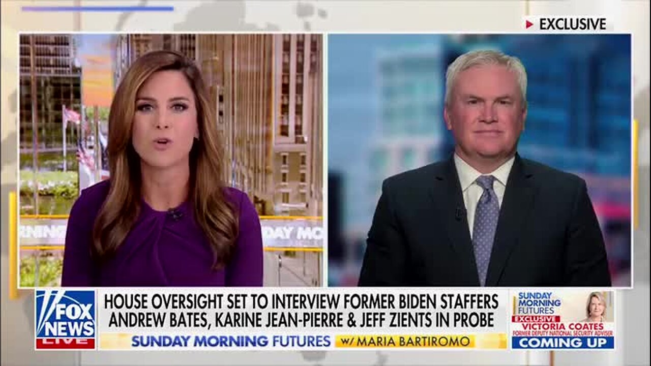 James Comer: We’re Trying to Find out Who’s Operating Biden’s Auto-Pen and They’re All Finger-Pointing at Other People