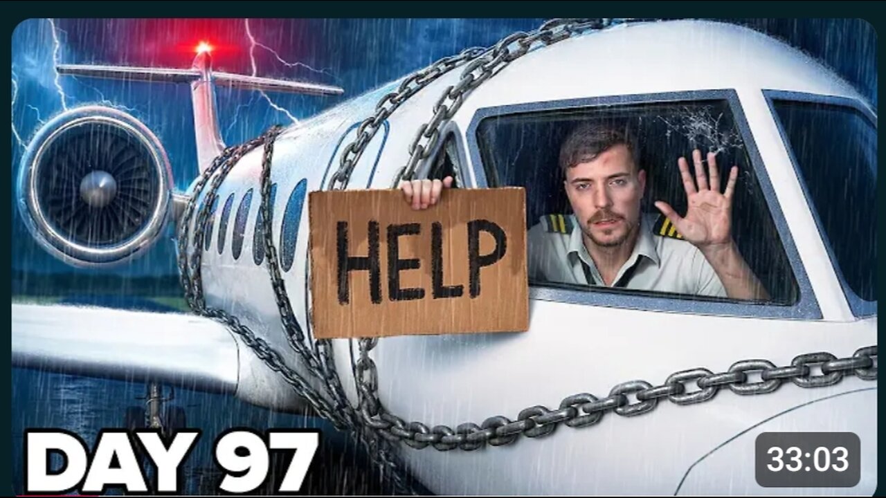 Survive 100 Days Trapped In A Private: Jet, Keep It