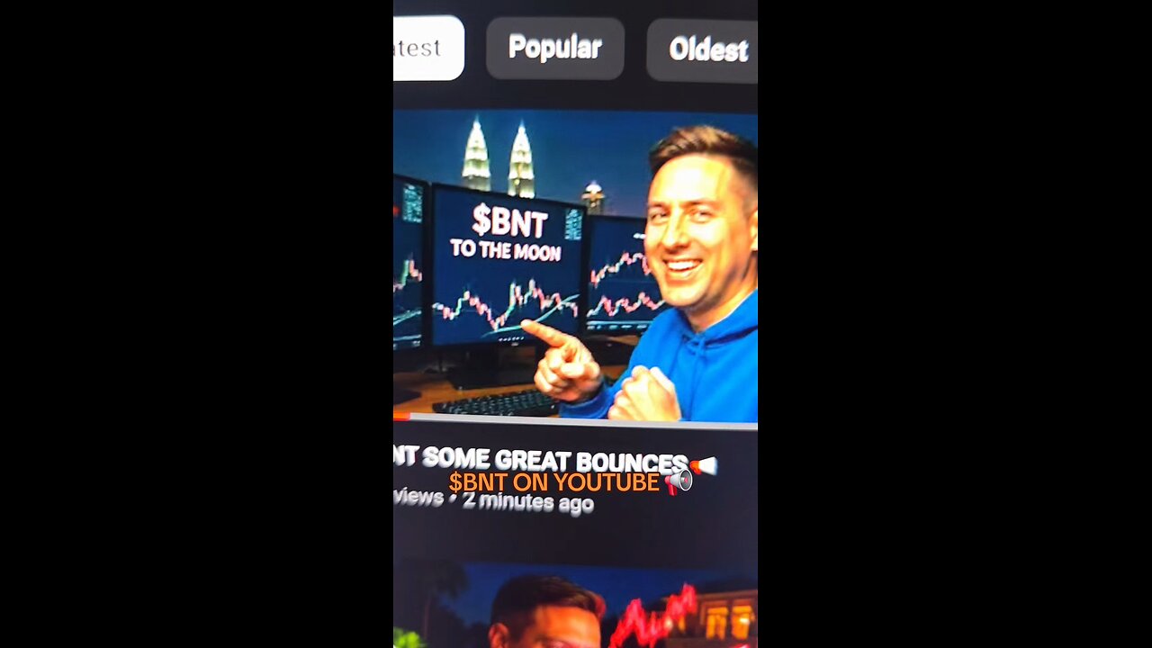 $BNT ON YOUTUBE 📢