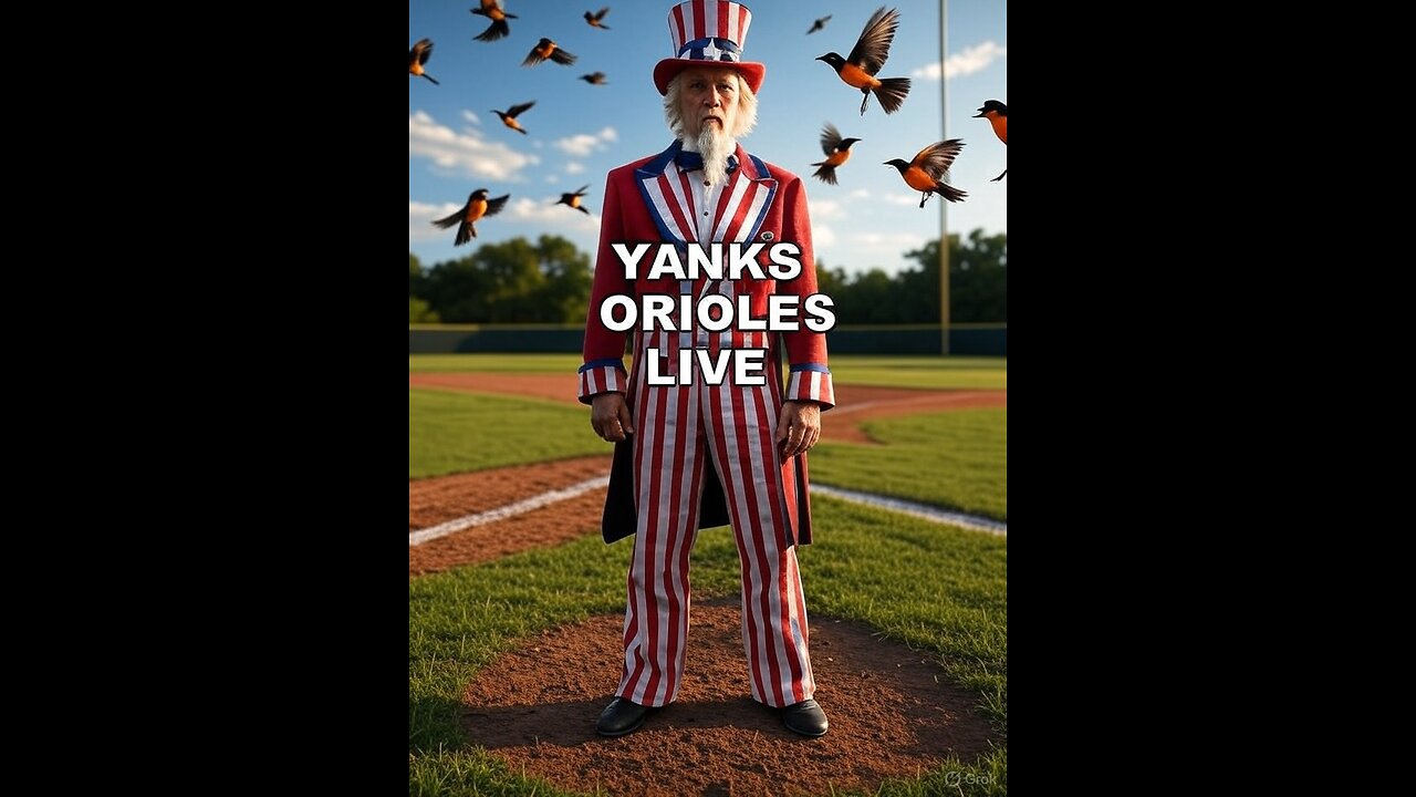 AN #ORIOLE IN THE HAND IS WORTH 3 OUTS, #YANKEES #ORIOLES #LIVE