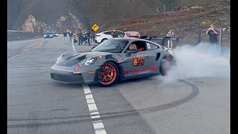 Girl drifts GT3RS🔥