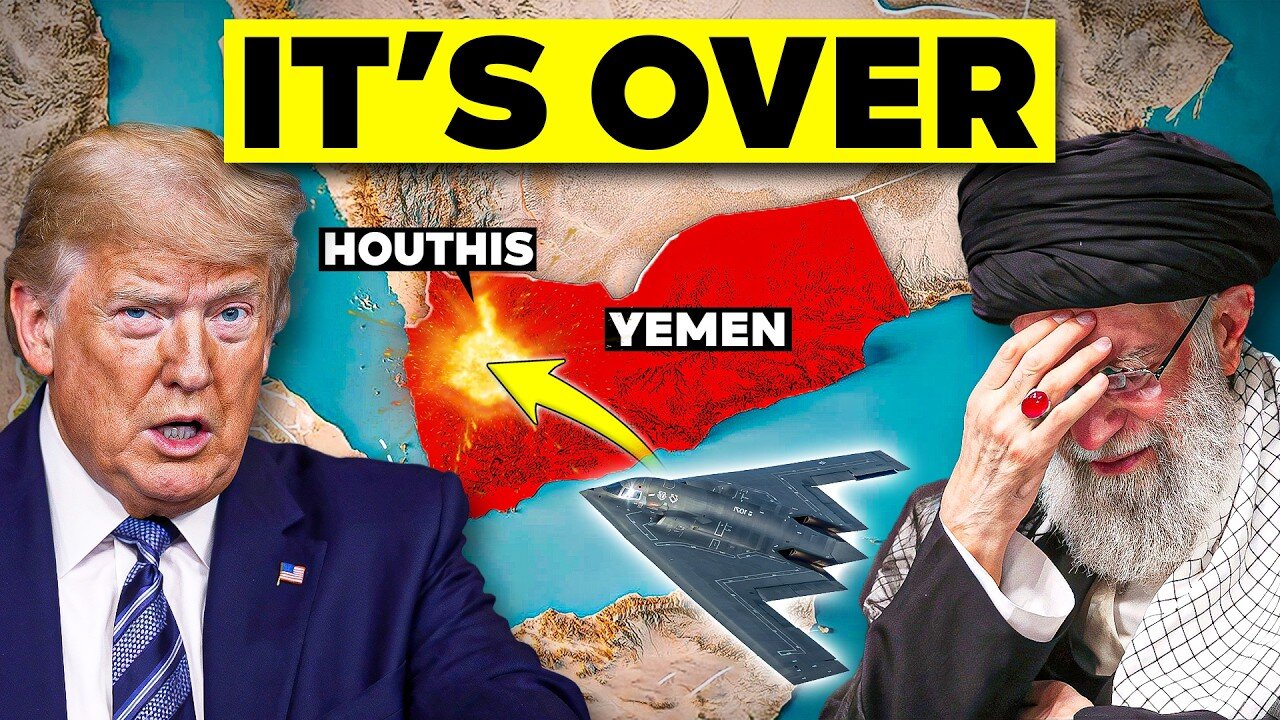 US B-2 Bomber Drops Another 30,000lb Bunker Buster on Houthis
