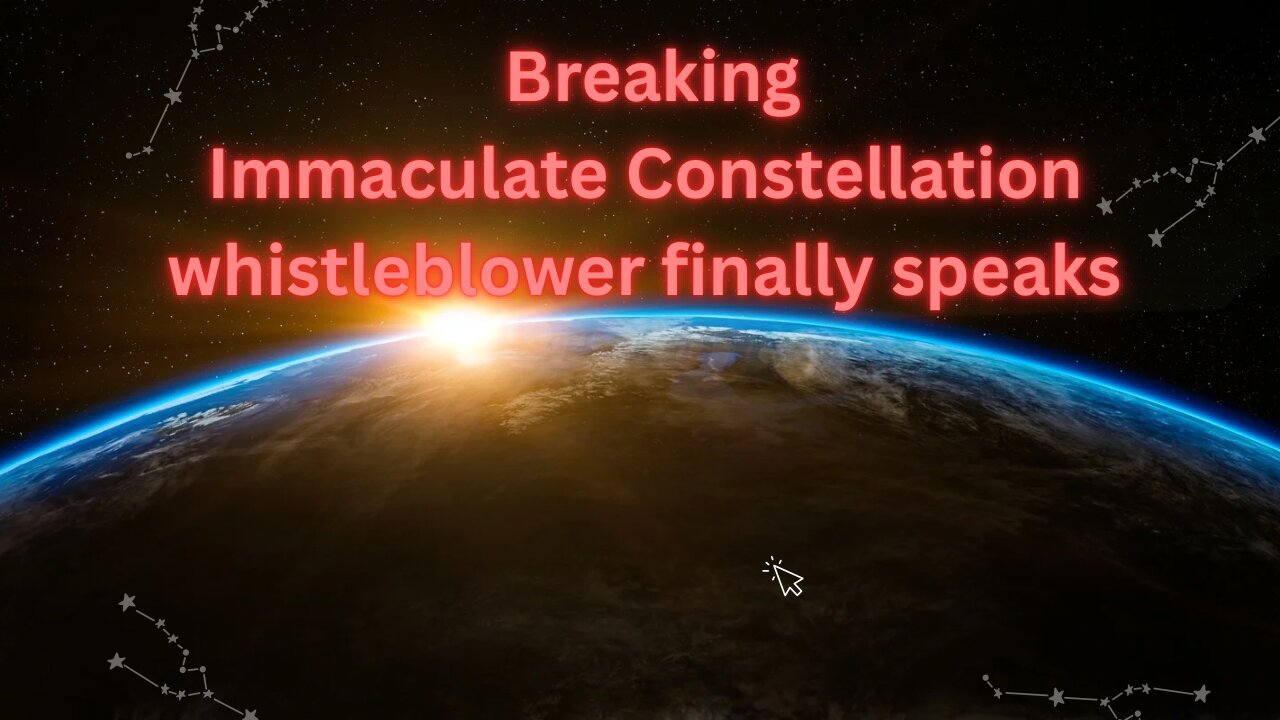 Immaculate Constellation Whisteblower Matthew Brown finally speaks out