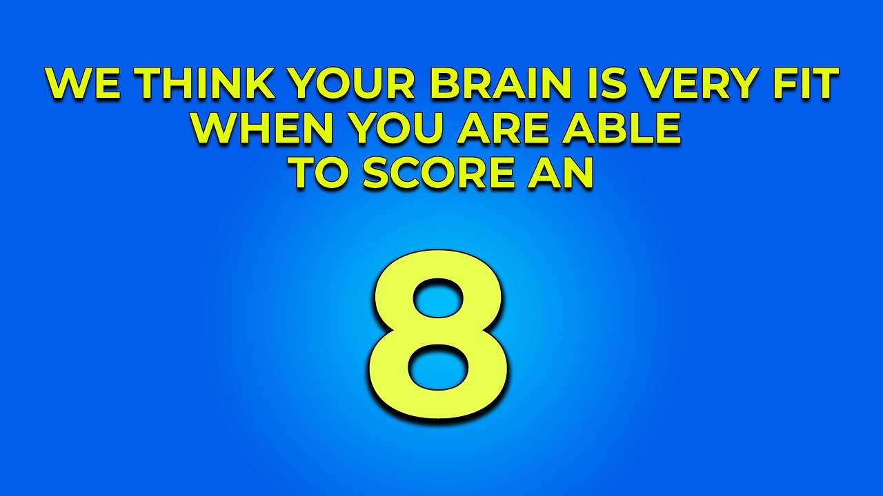 How fit is your brain?