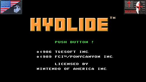 Old-School RPG Theater [S1E19]: "Hydlide" (NES - 1989) [NA Version]