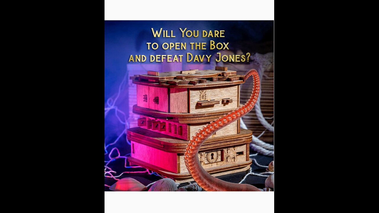 iDventure Cluebox – Davy Jones Locker | Best Puzzle Gift for Men 2025