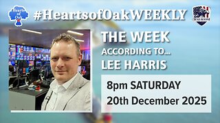 The Week According To . . . Lee Harris