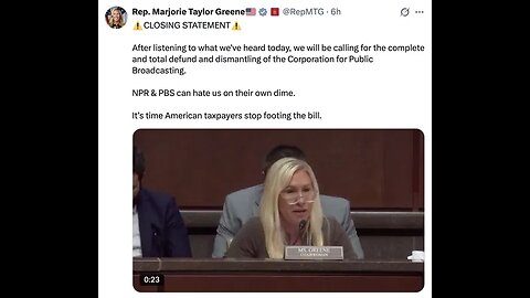WOKE Liberal democrat cult fake news defending democrat NPR & PBS On Trump TERMINATING Tax Funding