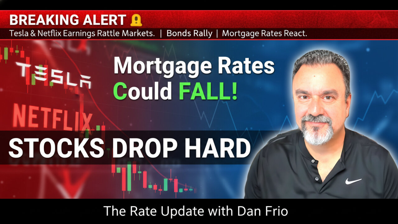 Tesla Tanks, Rates Drop: Lock Your Mortgage NOW