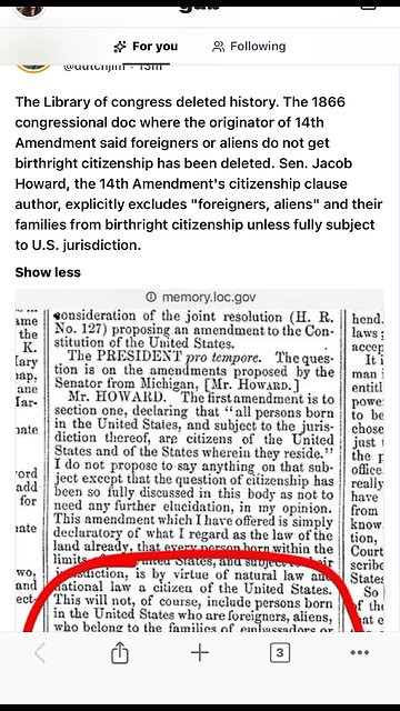 In 1866, CONgress Deleted Our History 😖😬🤫🫣