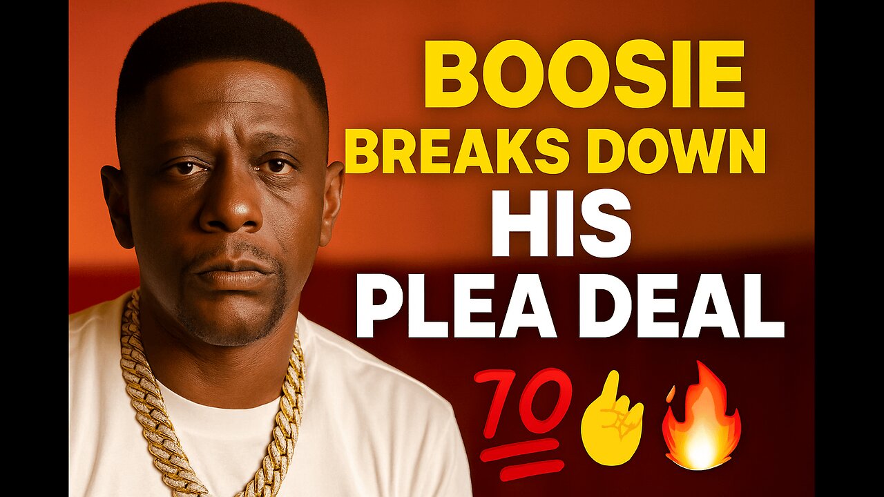 🛑 Boosie Explains His Shocking Plea Deal! 💯🔥