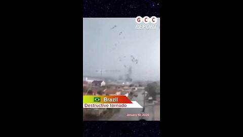 #Brazil #Tornado #ExtremeWeather #SevereStorm #NaturalDisasters #climate #destruction #anomaly
