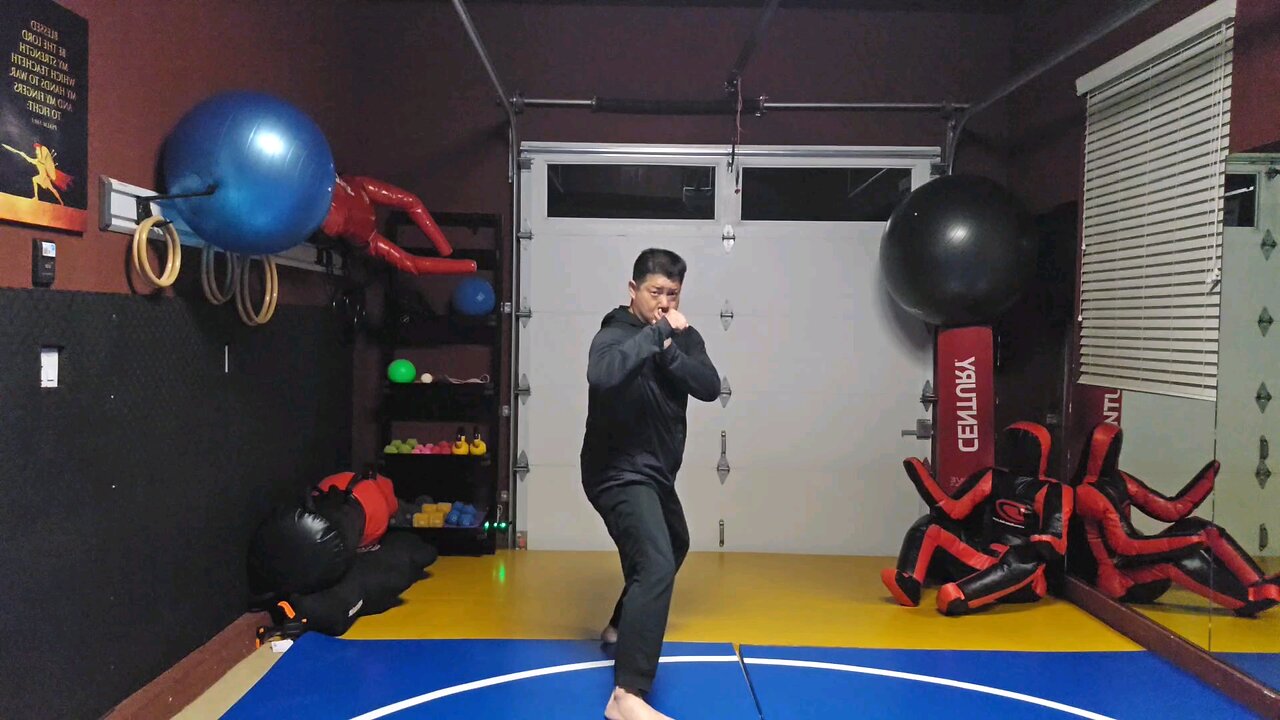 WTD 2 Step Kick Combination 76